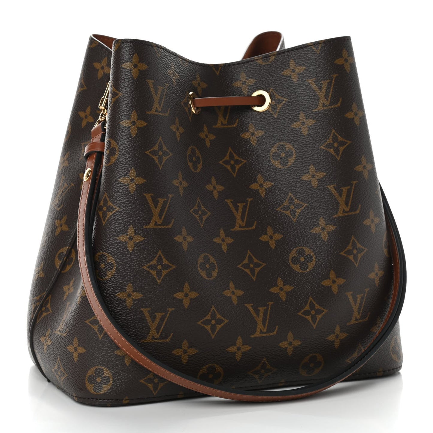 Louis Vuitton NOÉNOE MM CARAMEL Monogram Shoulder Bag