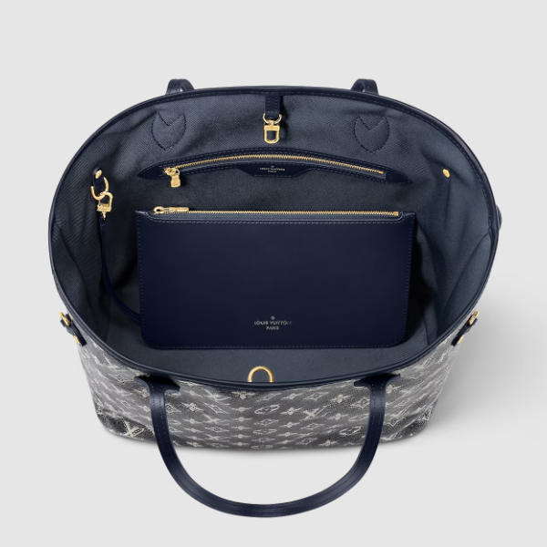 Louis Vuitton MM Monogram Neverfull Tote Bag Bag 3