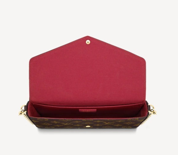 Louis Vuitton FELICIE POCHETTE Monogram Clutch Bag