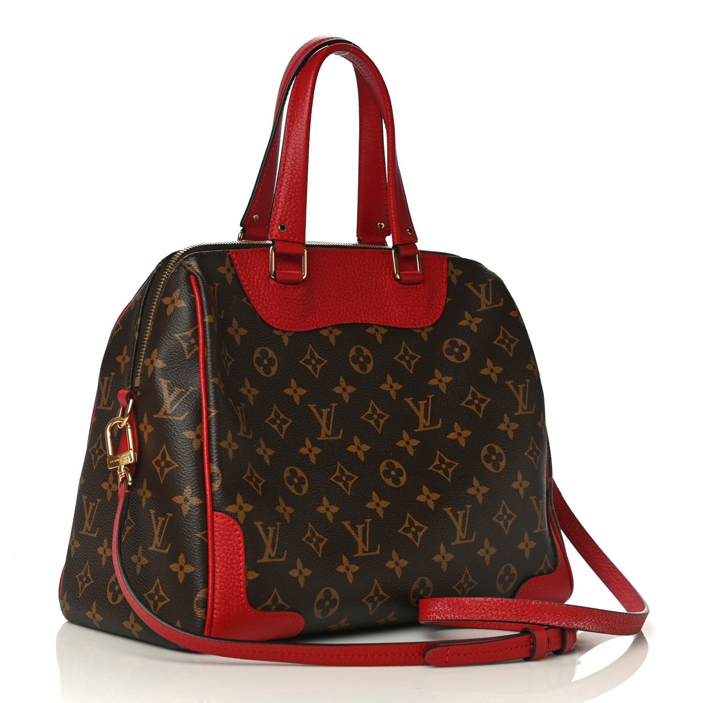 Louis Vuitton RETIRO NM CHERRY Monogram Handbag Nm Cherry