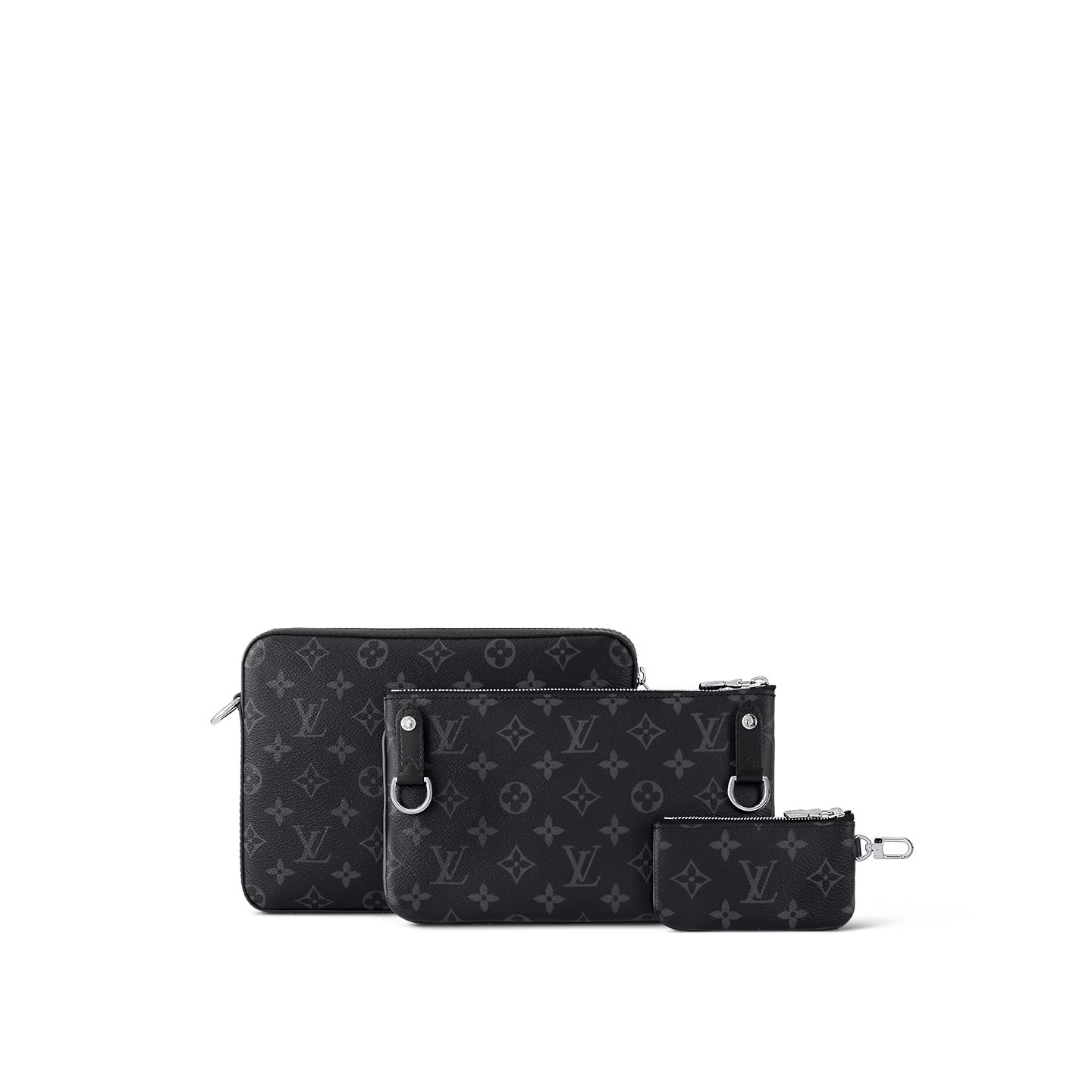 Louis Vuitton REVERSE ECLIPSE TRIO Monogram Crossbody Bag
