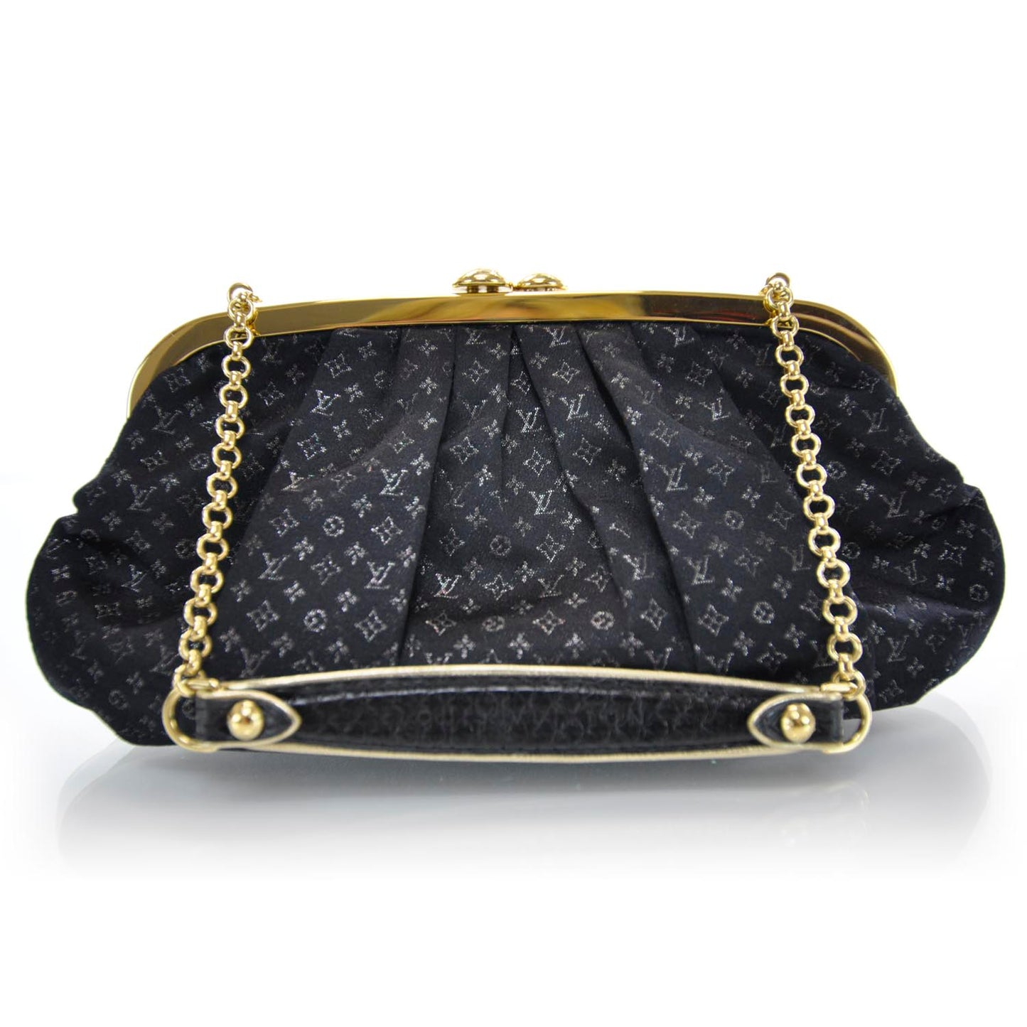 Louis Vuitton SATIN Monogram Clutch Bag