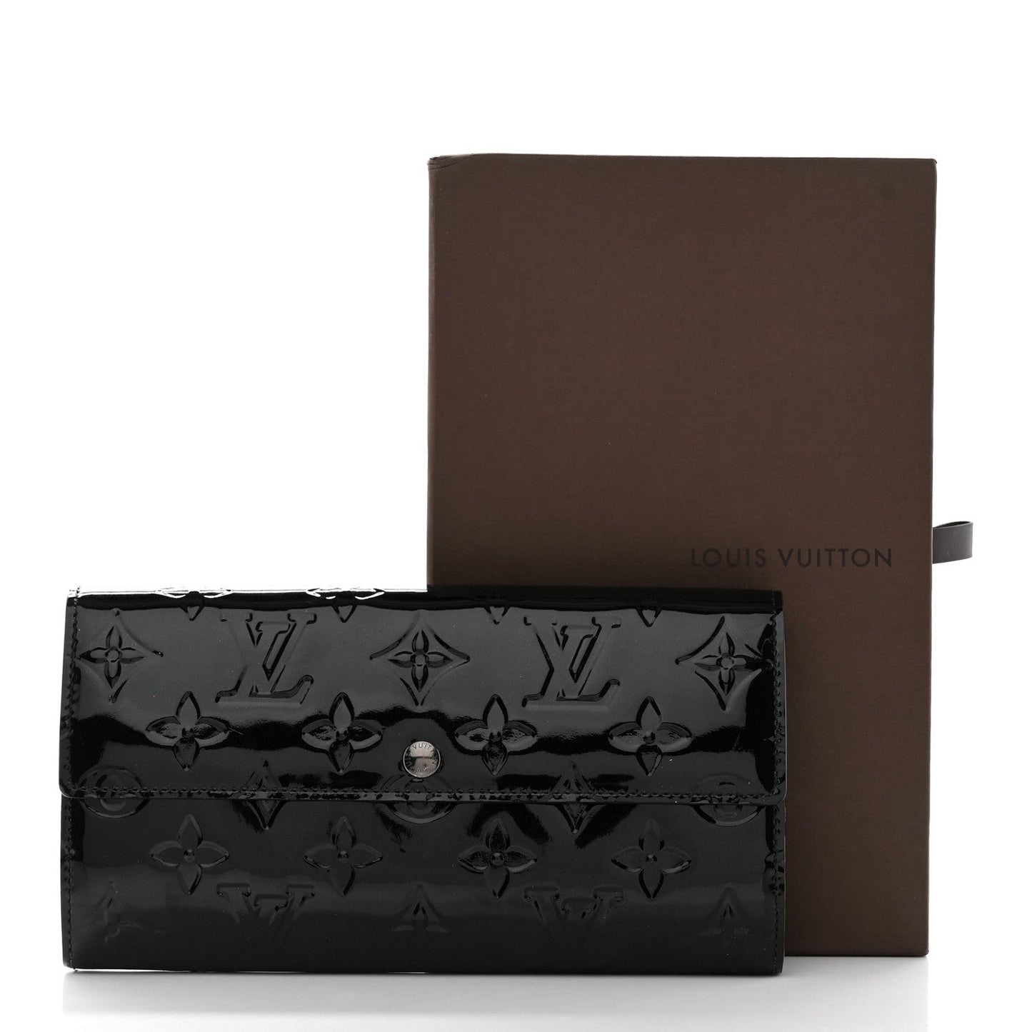 Louis Vuitton SARAH Monogram Vernis Leather Wallet Case