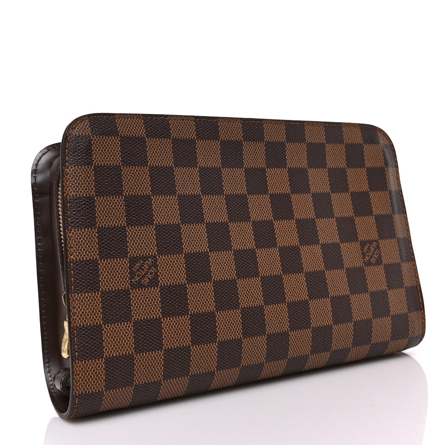 Louis Vuitton POCHETTE SAINT LOUIS EBENE Damier Canvas Clutch Bag