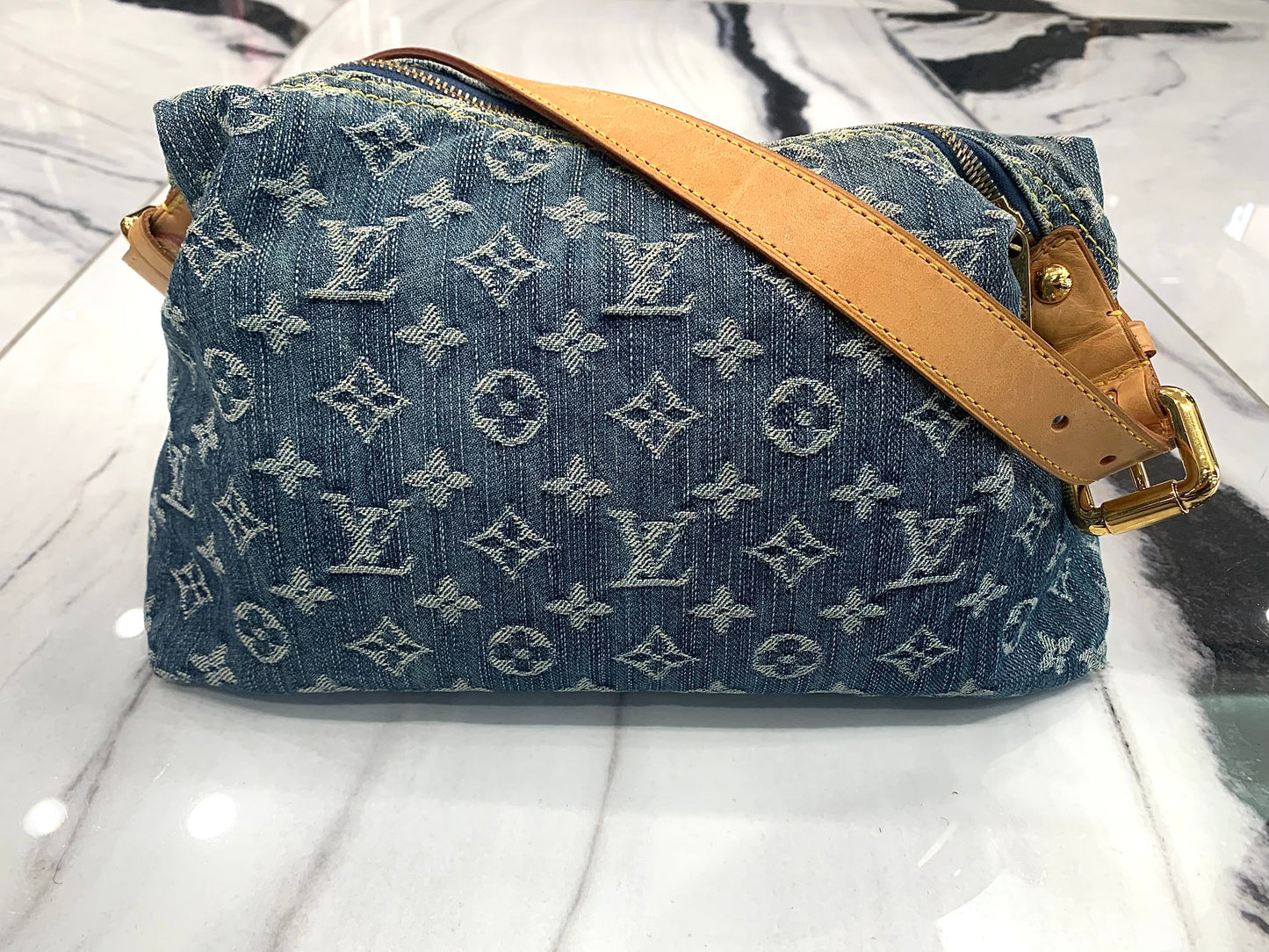 Louis Vuitton DENIM BAGGY PM Handbag