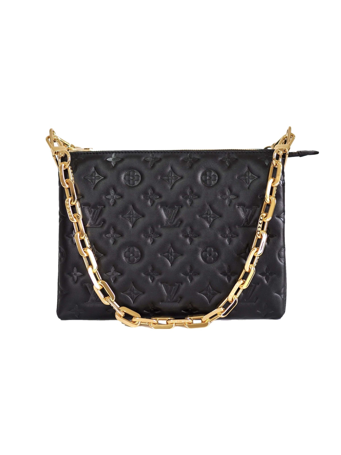 Louis Vuitton Coussin MM Monogram Black Handbag