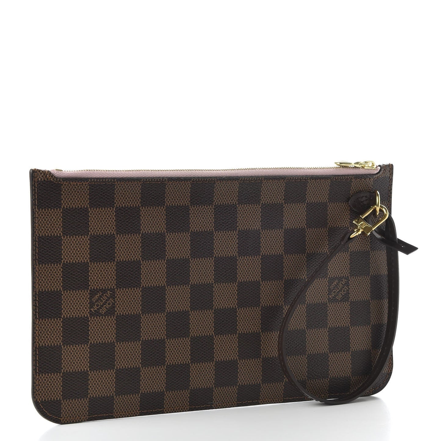 Louis Vuitton EBENE MM GM POCHETTE ROSE Damier Neverfull Tote Bag