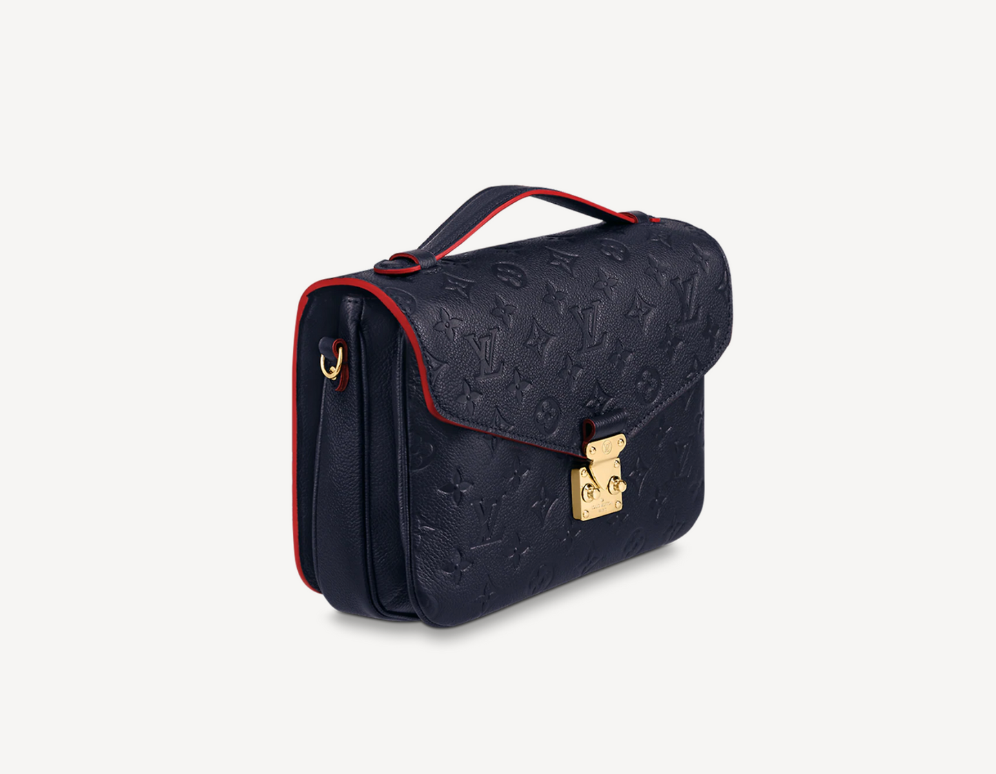 Louis Vuitton Métis Pochette Empreinte Leather Metis Clutch Bag