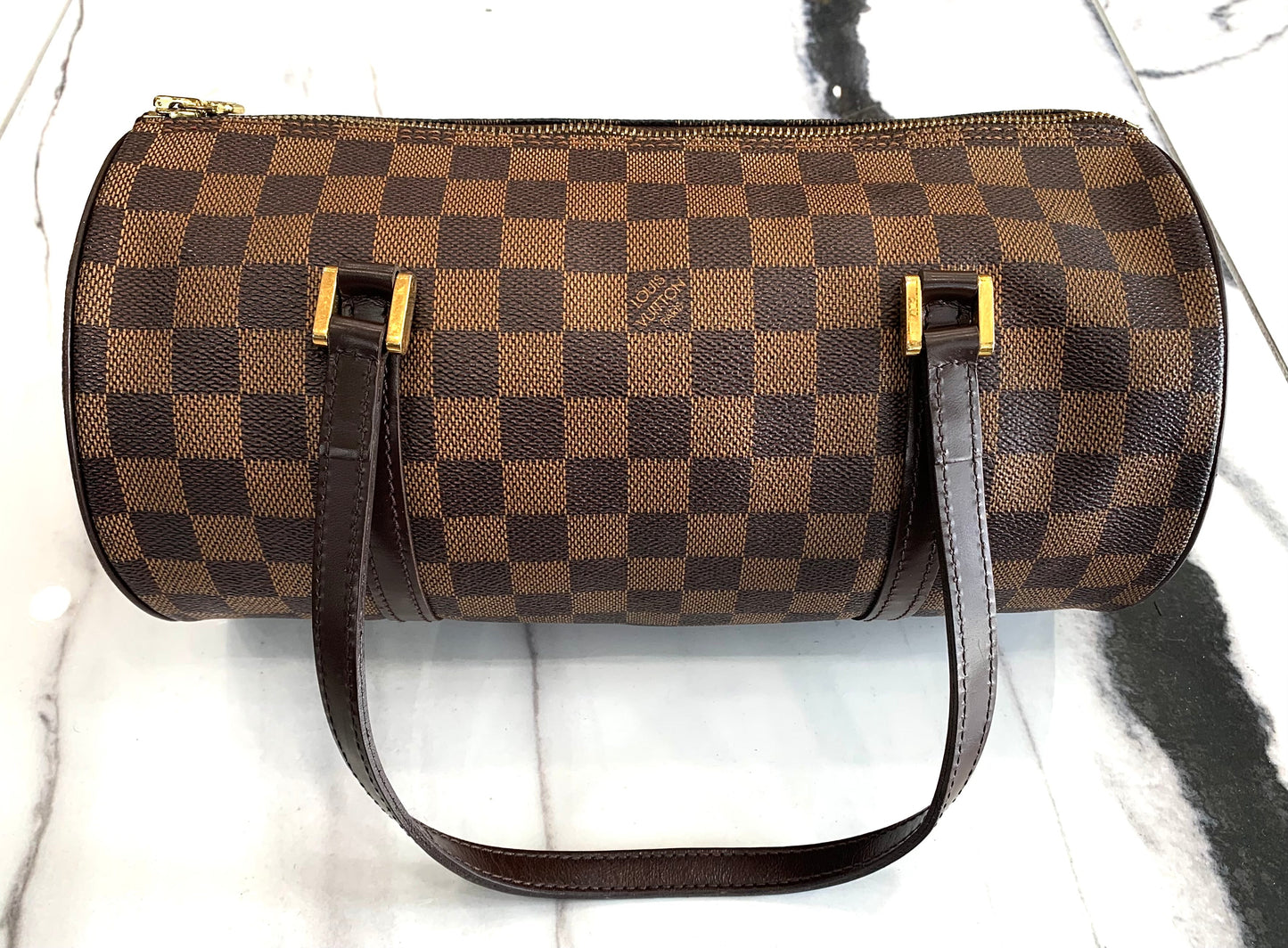 Louis Vuitton EBENE PAPILLON 26 Damier Handbag