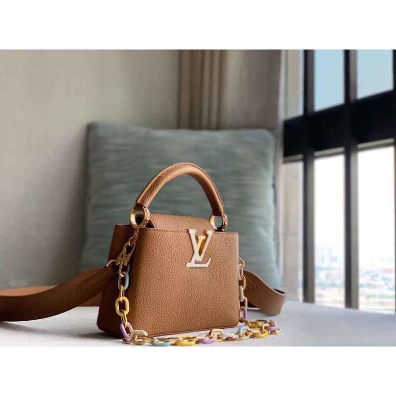 Louis Vuitton Capucines Bb Hand Bag Travel Bag Bag Bgmp1563