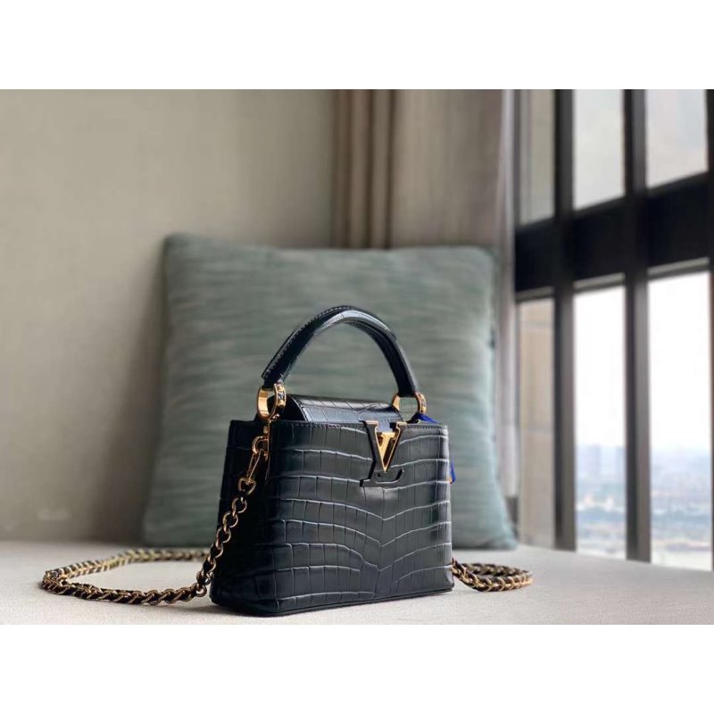 Louis Vuitton Capucines Bb Hand Bag Travel Bag Bag Bgmp1585