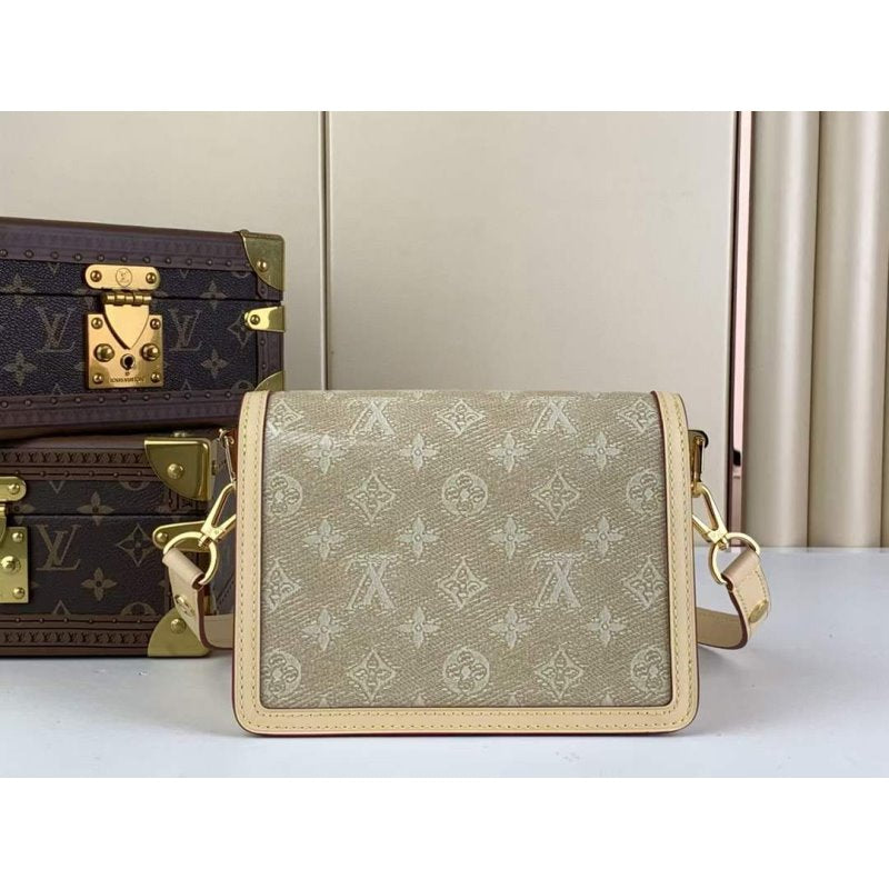 Louis Vuitton Dauphine Hand Bag Mini Travel Bag