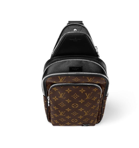 Louis Vuitton MACASSAR AVENUE SLINGBAG Monogram Crossbody Bag