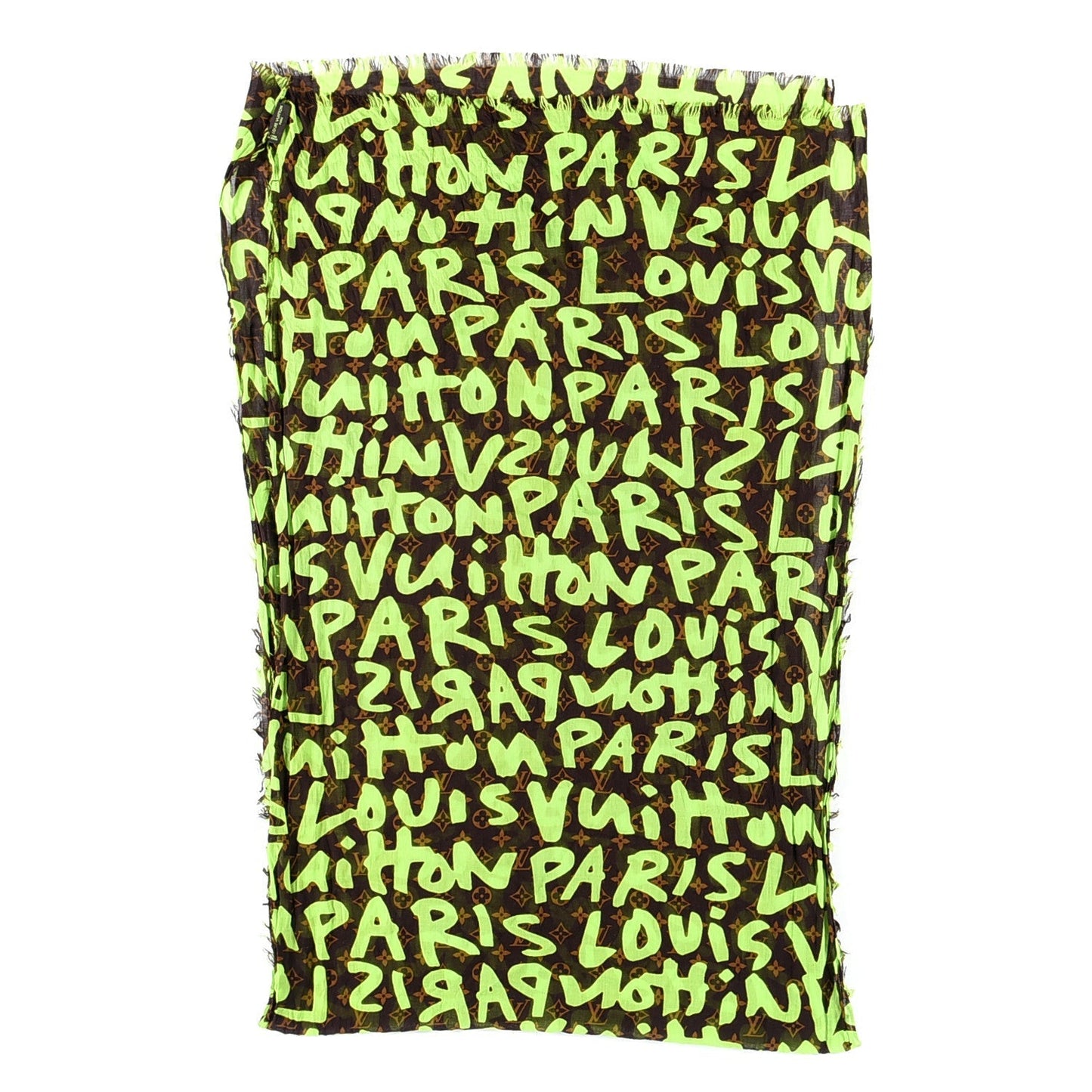 Louis Vuitton LIMITED EDITION VERT GRAFFITI STEPHEN Monogram Handbag