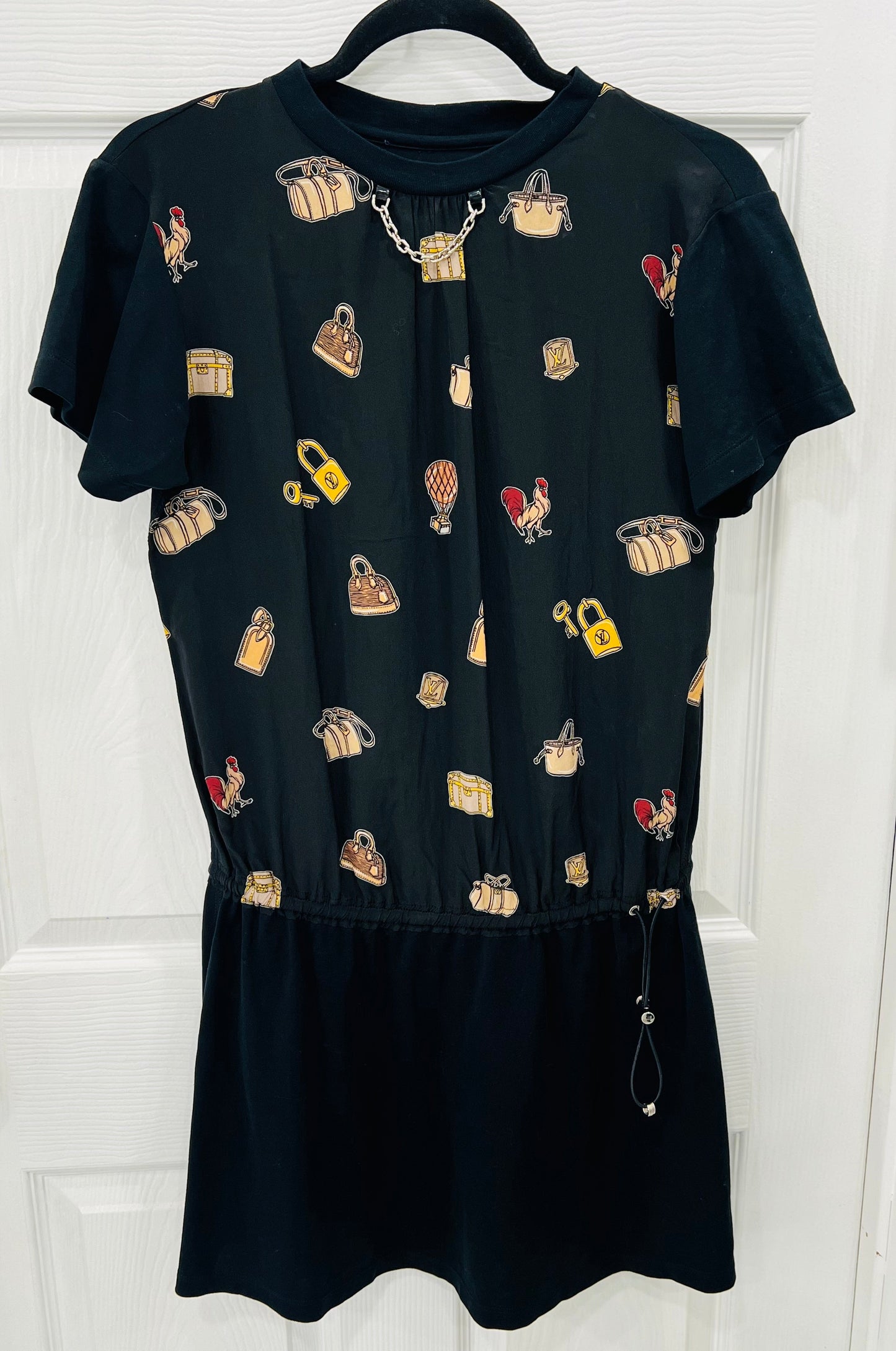 Louis Vuitton OBJECTS PRINT DRESS Apparel