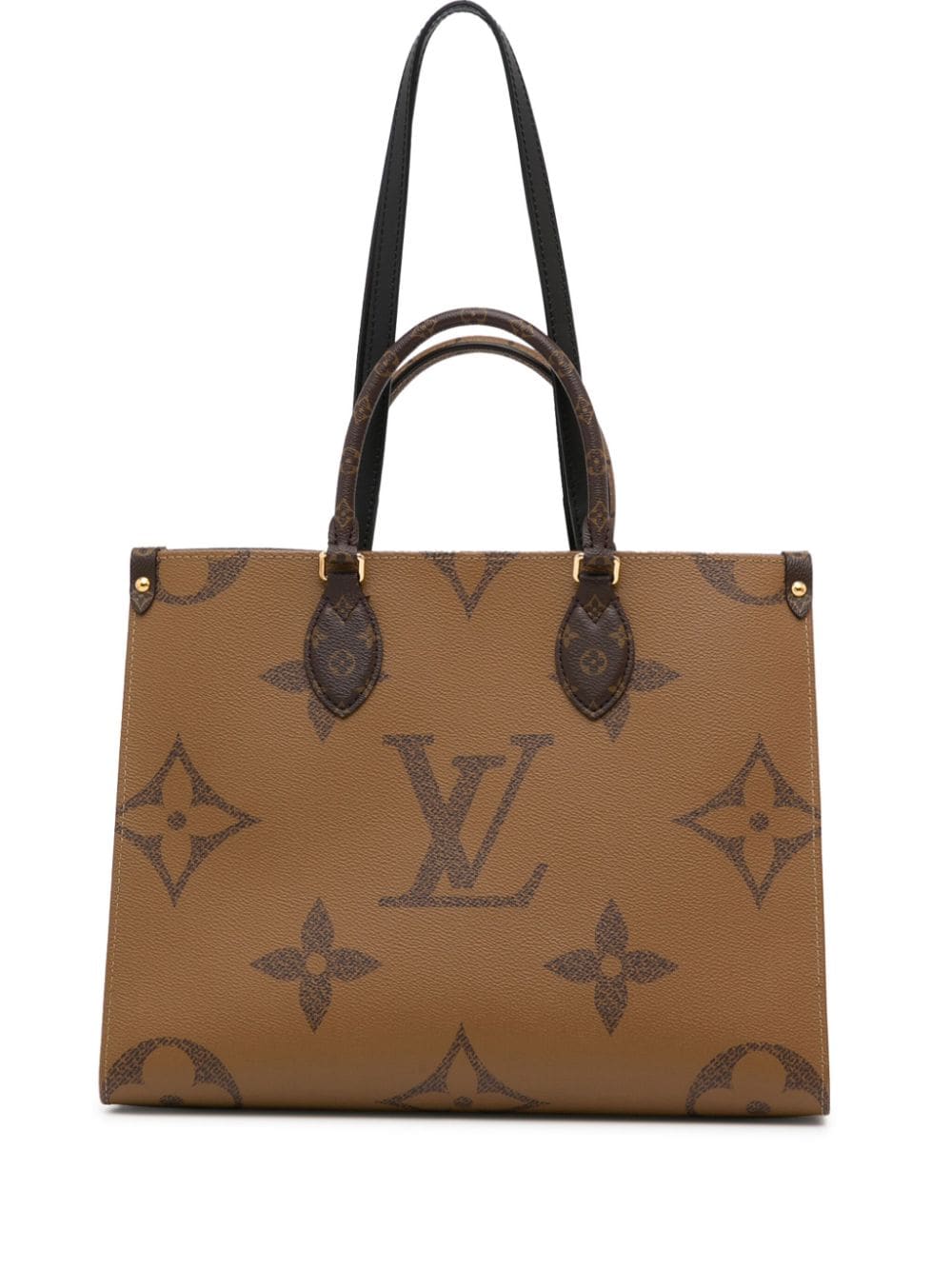 Louis Vuitton GIANT REVERSE ON GO MM Monogram On The Go Tote Bag