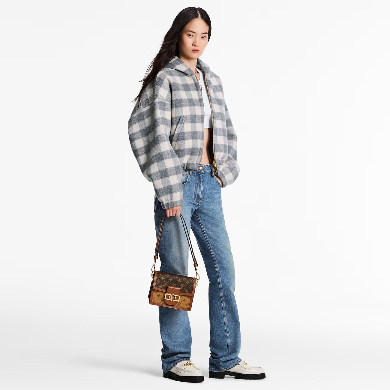 Louis Vuitton REVERSE DAUPHINE Monogram Mini Bag