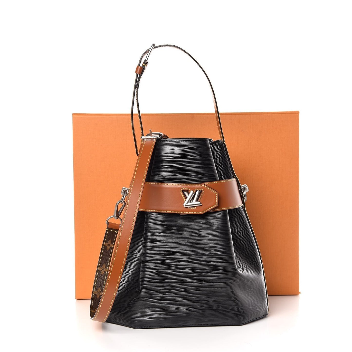 Louis Vuitton Twist Bucket Epi Leather Bucket Bag