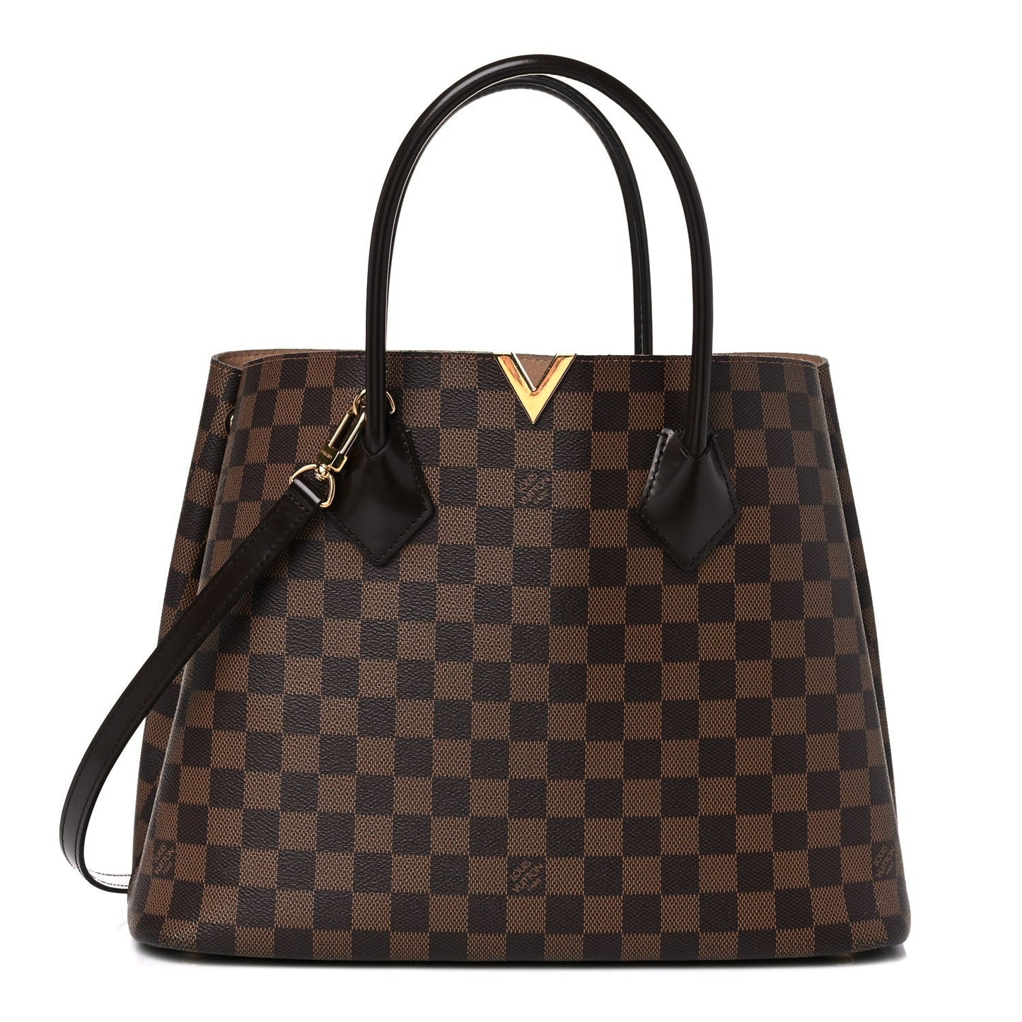 Louis Vuitton Kensington Damier Ebene Handbag