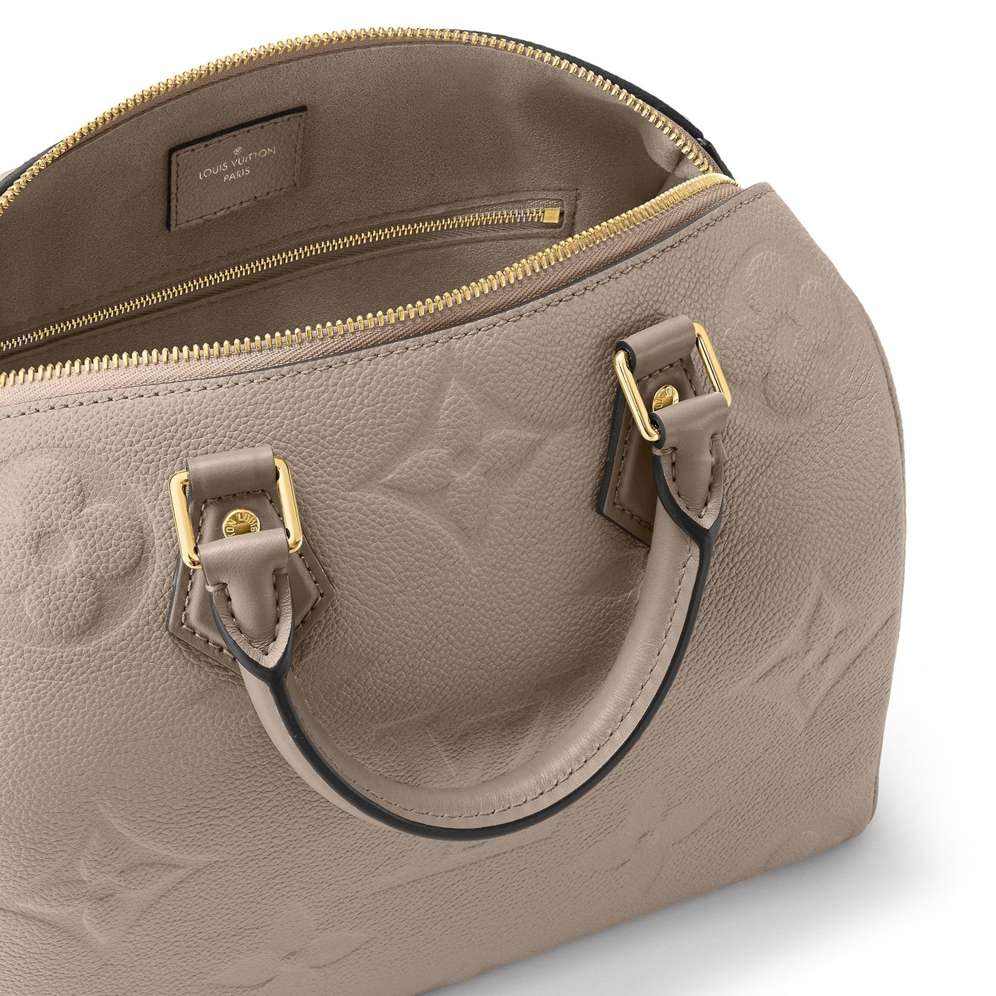 Louis Vuitton SPEEDY BANDOULIÈRE 25 Leather Empreinte Handbag