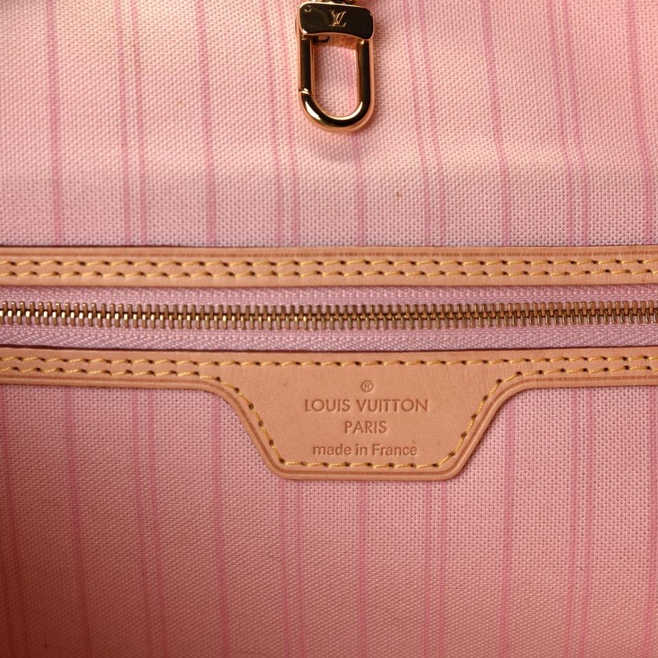 Louis Vuitton Azur Delightful PM Rose Ballerine Damier Handbag