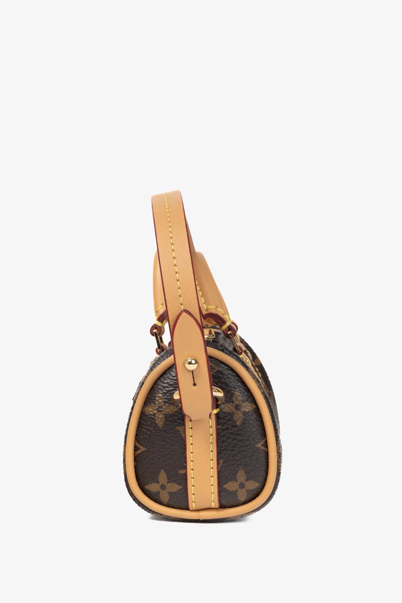 Louis Vuitton Micro Speedy Monogram Bag Charm