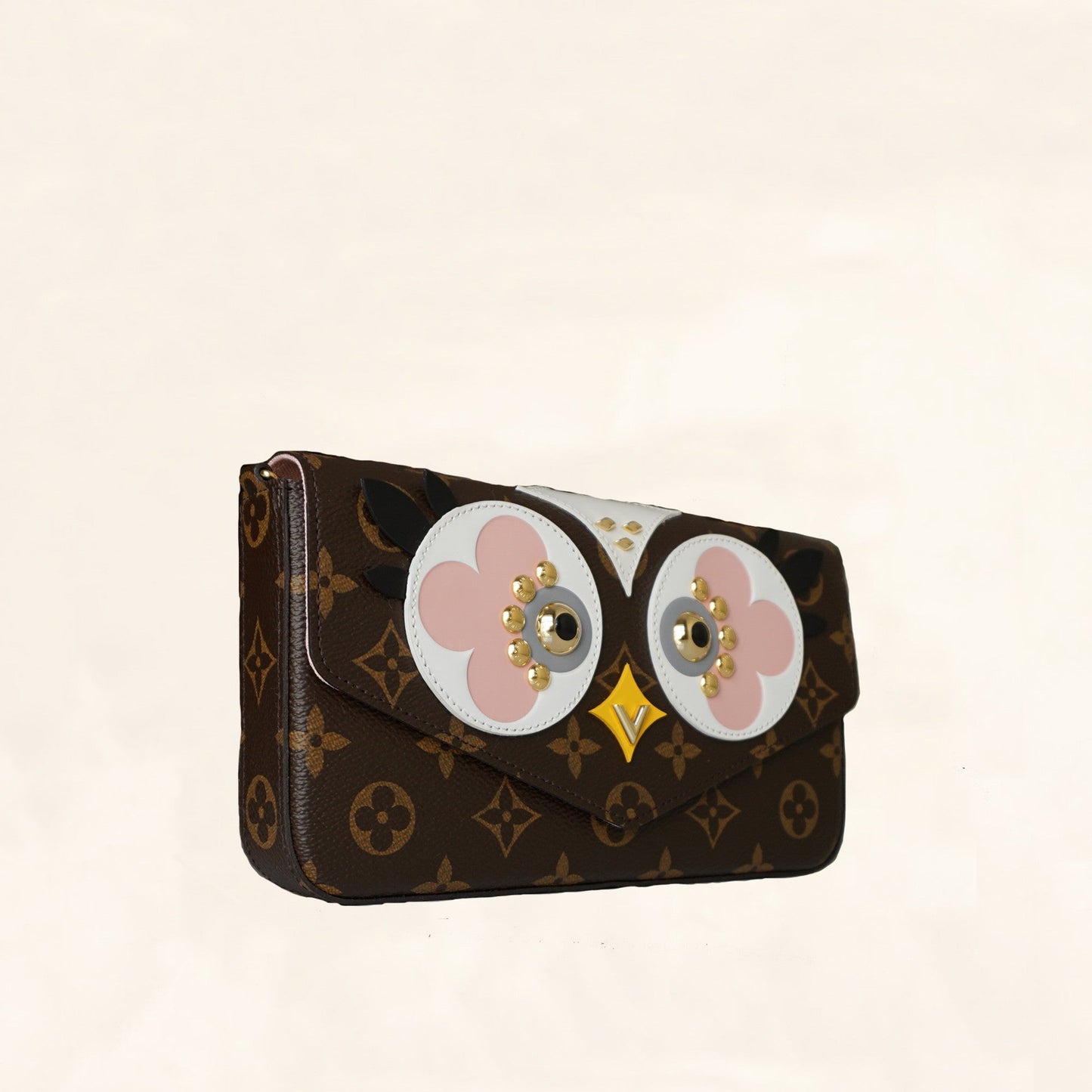 Louis Vuitton | Monogram Canvas Owl Pochette Felicie Chain Wallet | OS