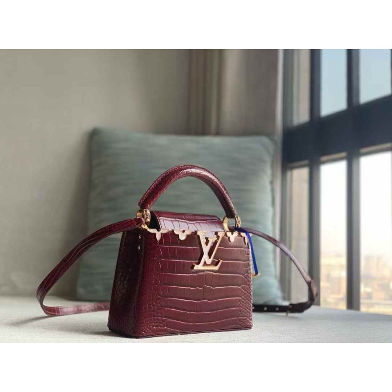 Louis Vuitton Capucnes Hand Bag Mini Travel Bag Bag Bgdc0088