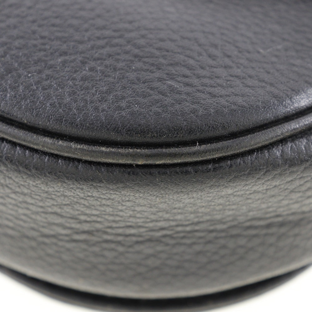 Burberry Shoulder Bag Women Leather Black