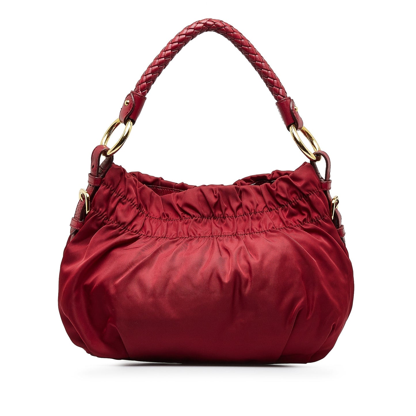 Prada Tessuto Bow Handbag Travel Bag
