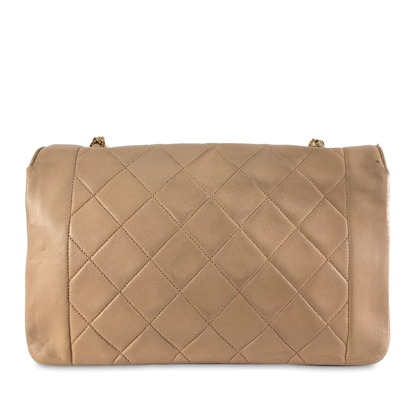 CHANEL Medium Lambskin Diana Flap Crossbody Bag