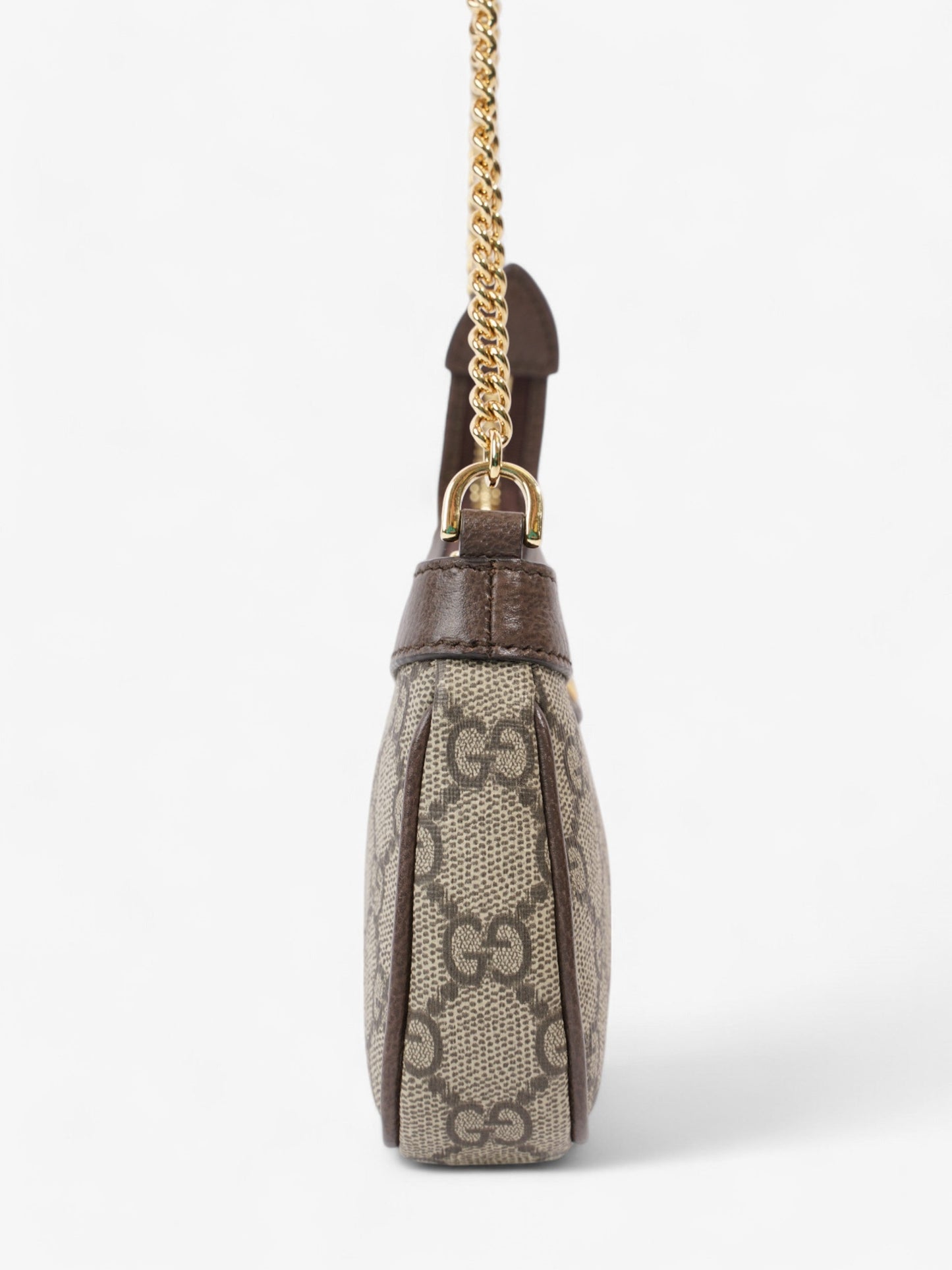 Gucci Ophidia Supreme Shoulder Bag Canvas Brown Mini 1