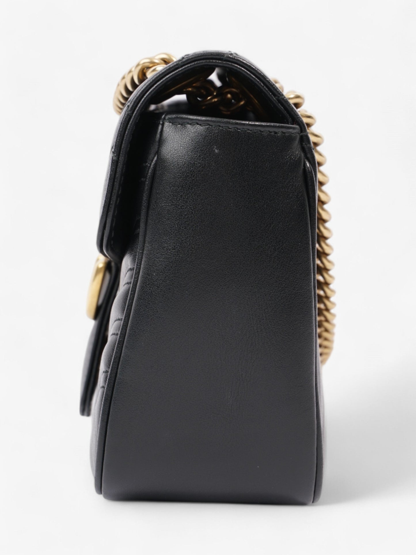 Gucci Marmont Flap Small Shoulder Bag Leather Matelasse Small 3