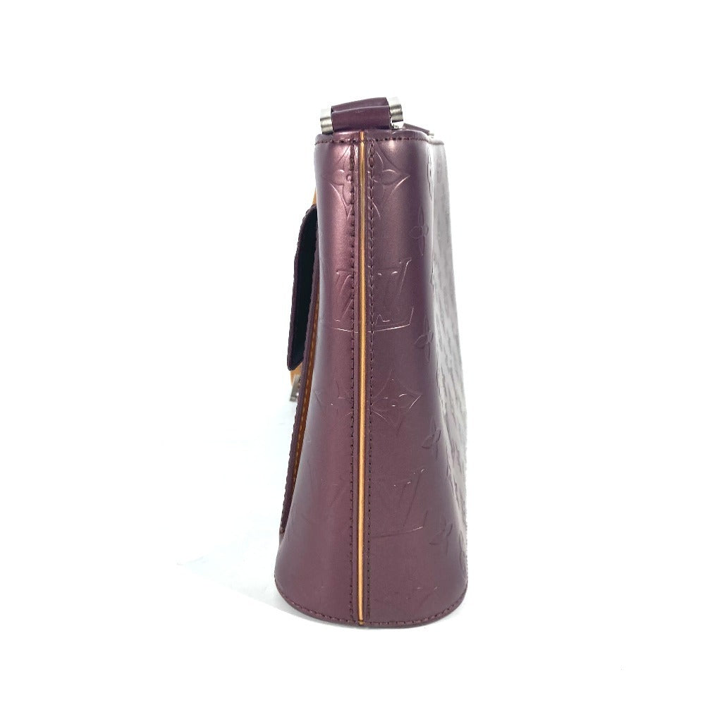 Louis Vuitton M55126 mat purple mat Alston Monogram Leather Shoulder Bag