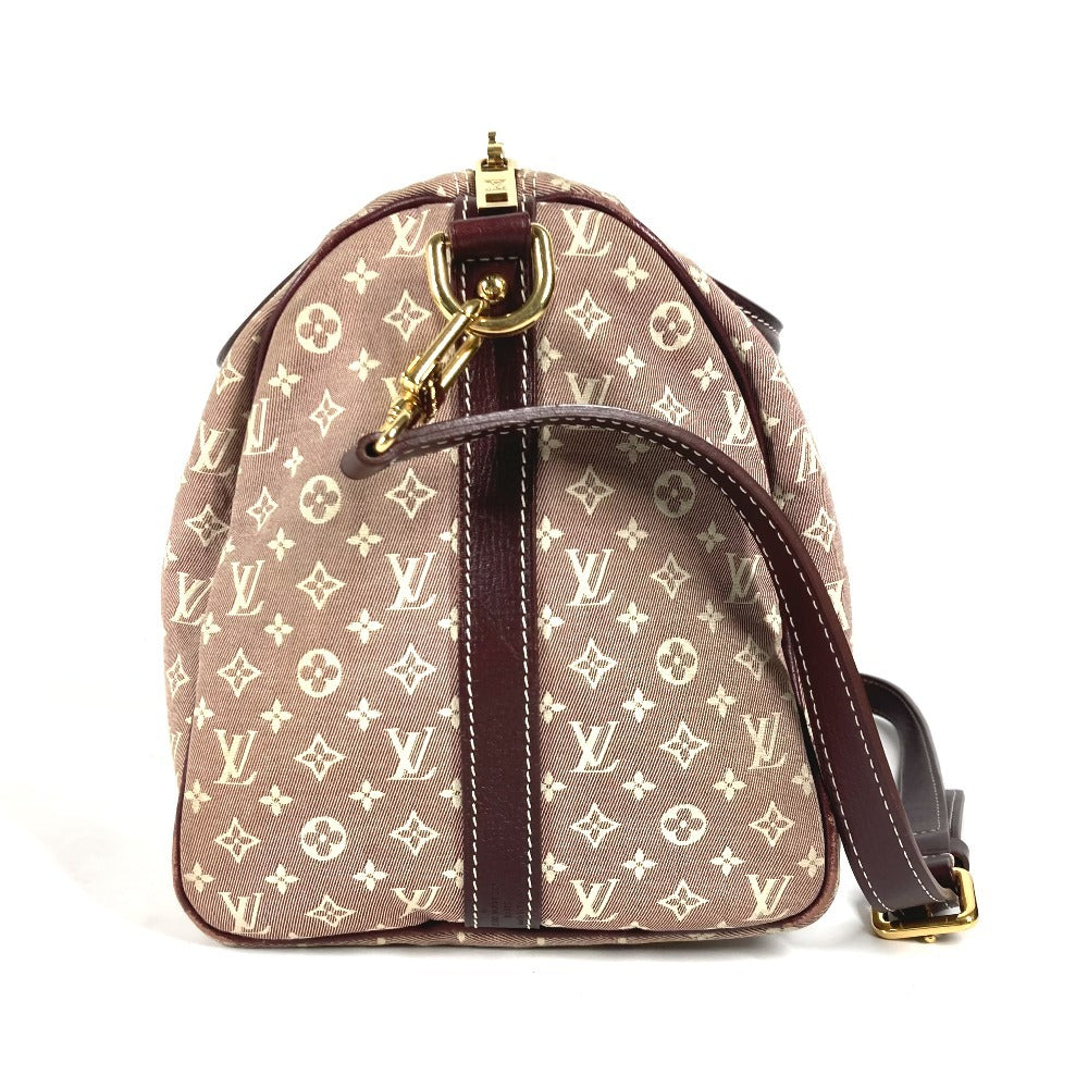 Louis Vuitton M56704 Ideal speedy bandouliere30 Monogram Red Handbag Mo 11