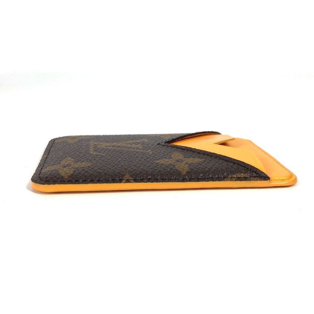 Louis Vuitton M12853 yellow Porto Cult Magnet Monogram Canvas Wallet Case