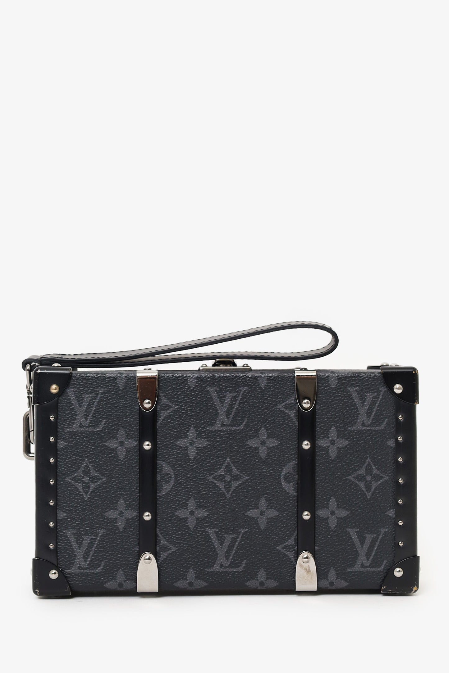Louis Vuitton Monogram Eclipse Wallet Trunk with Wristlet