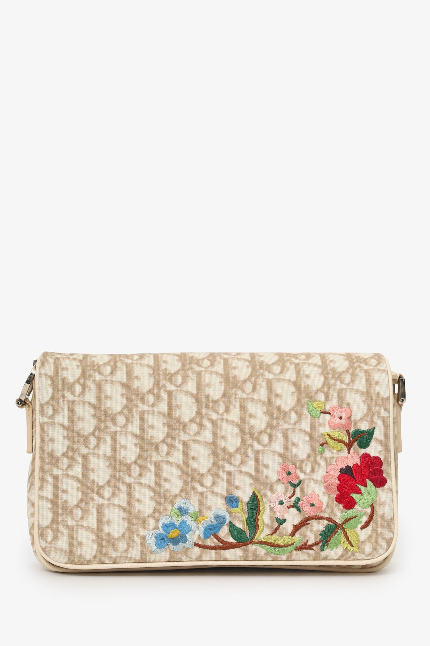 Dior Crossbody Bag Christian by John Galliano issimo Floral Beige