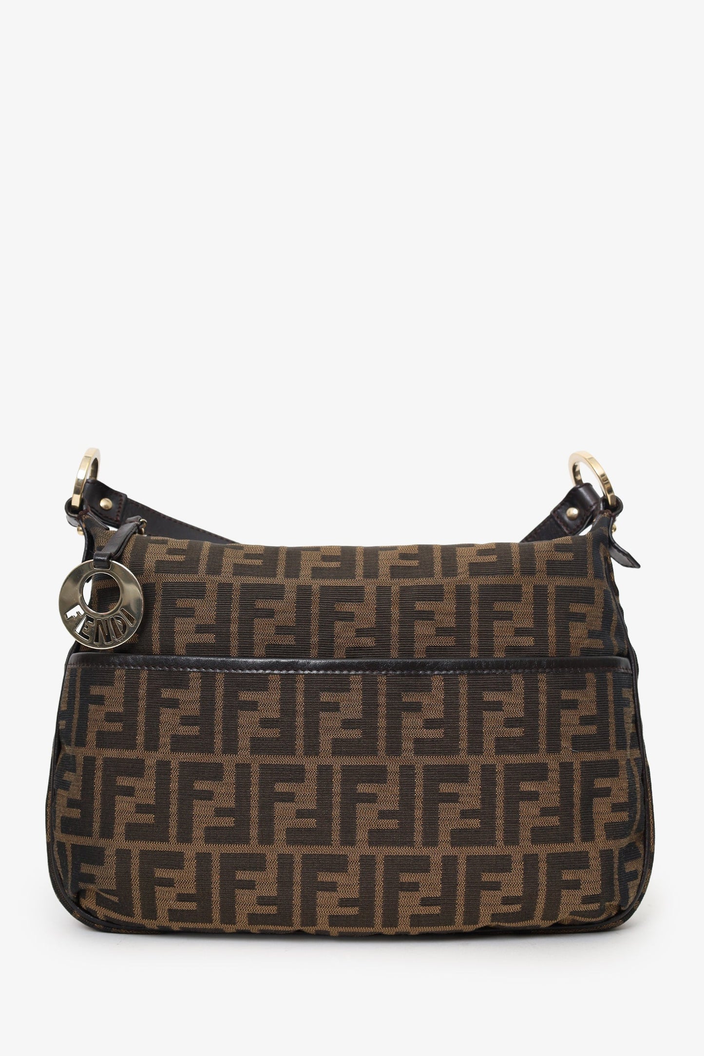 Fendi Crossbody Bag Zucca Canvas Brown