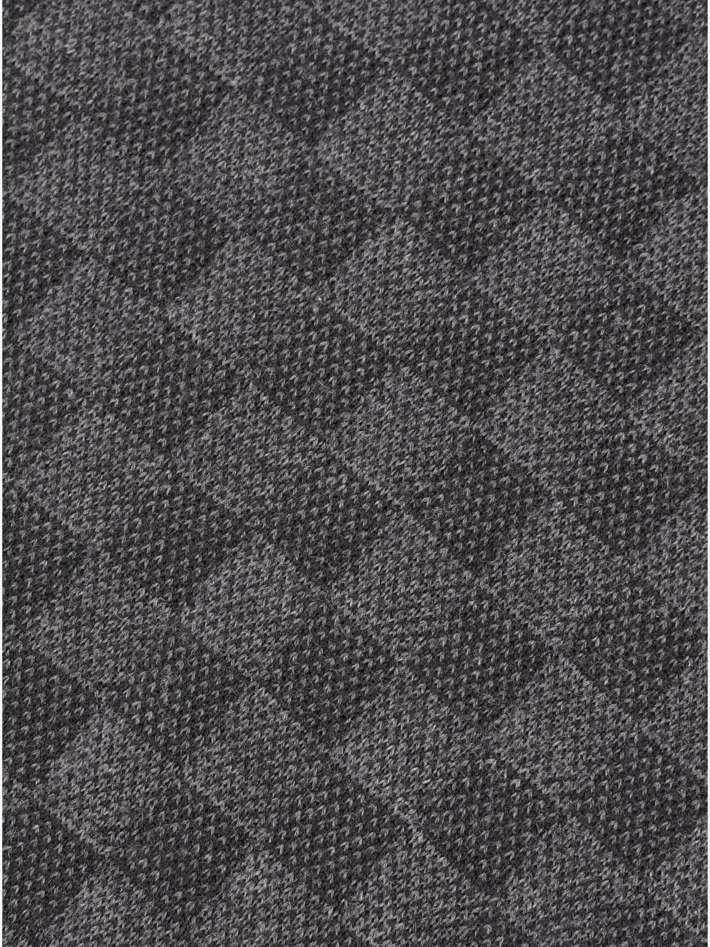 Louis Vuitton Scarf Graphite Wool Damier