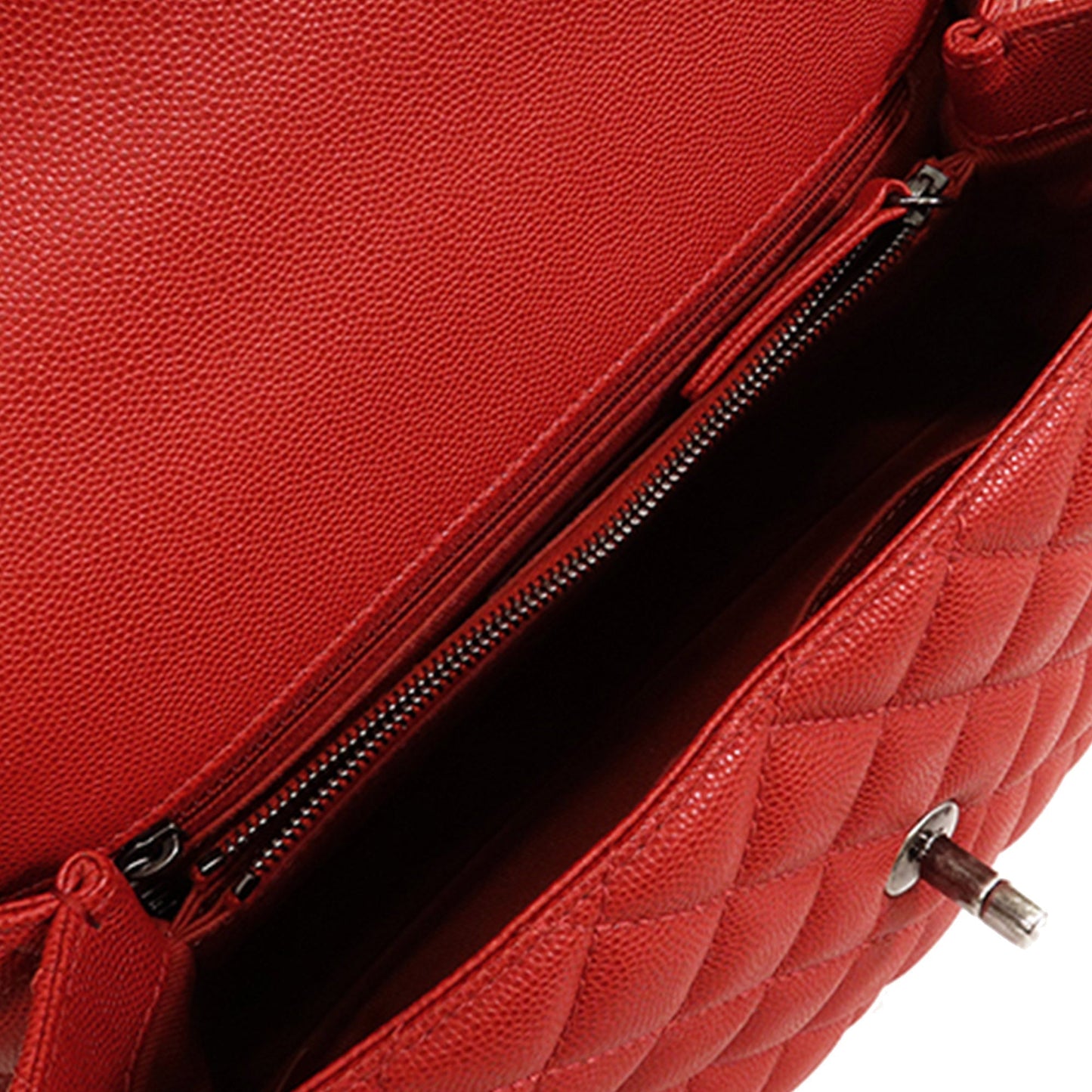 CHANEL Small Caviar Coco Handle Bag