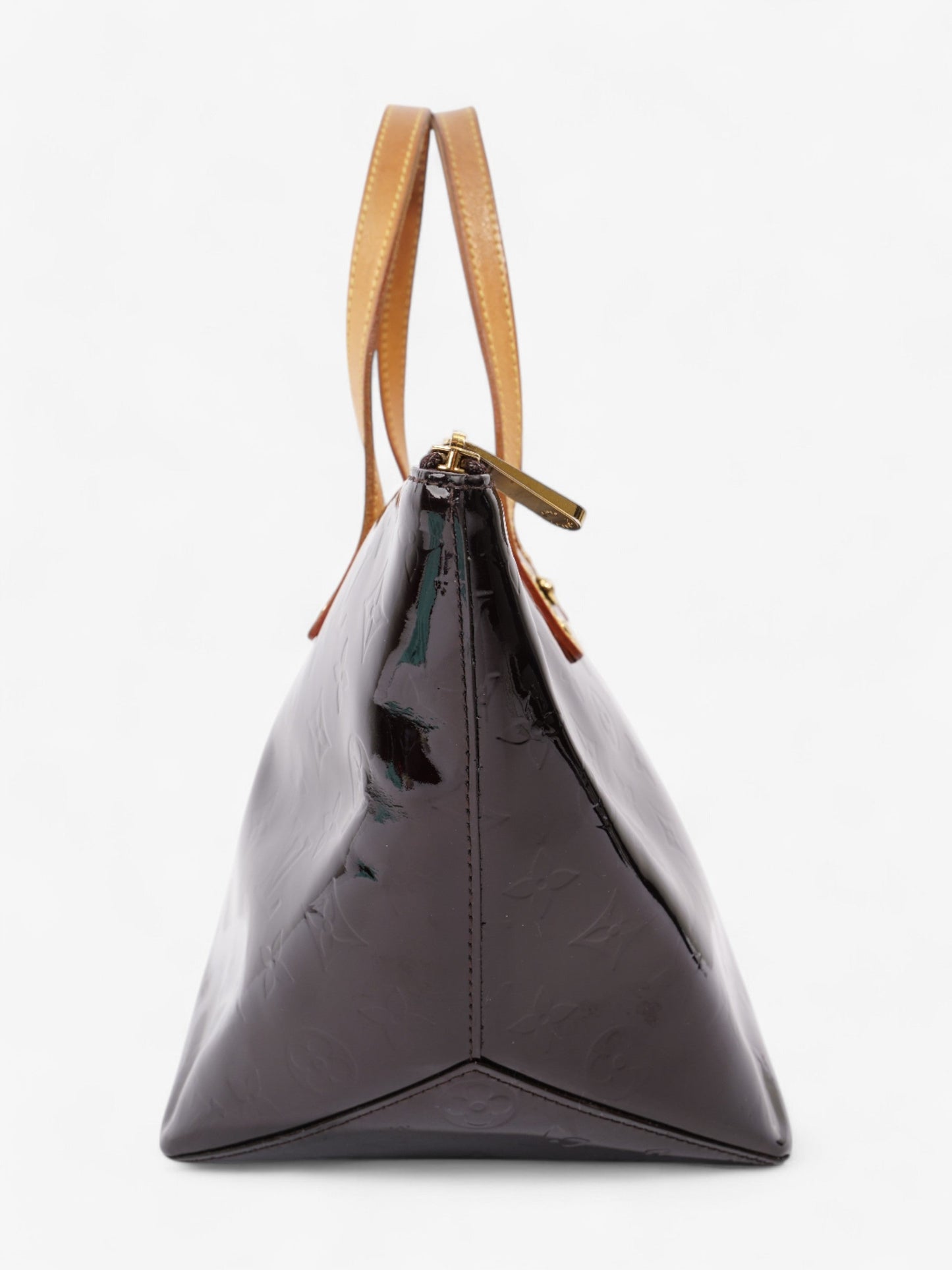 Louis Vuitton Bellevue Amarante PM Monogram Vernis Leather Handbag