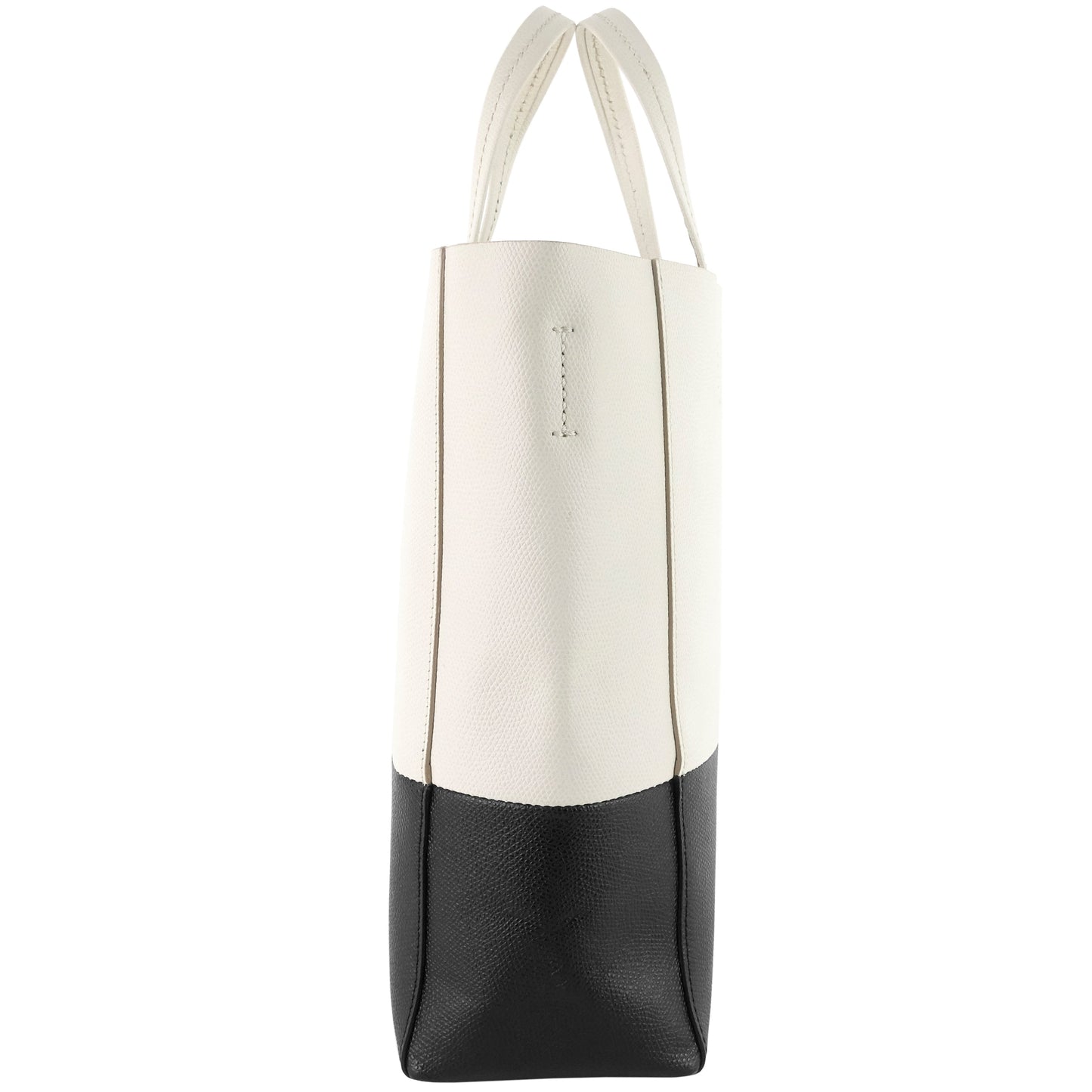 Luxury Vertical Cabas Bicolour Tote Bag Small
