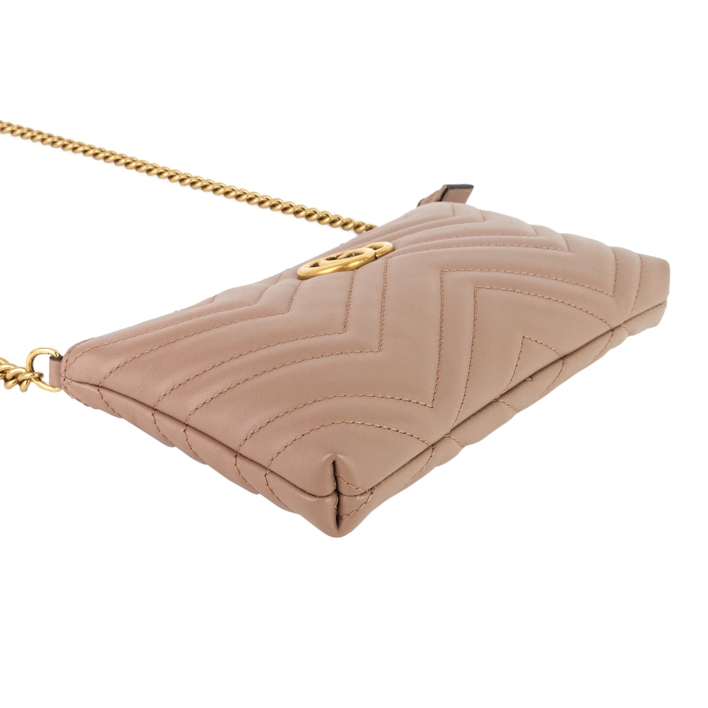 Gucci Marmont Calfskin Bag Leather Mini Crossbody Bag