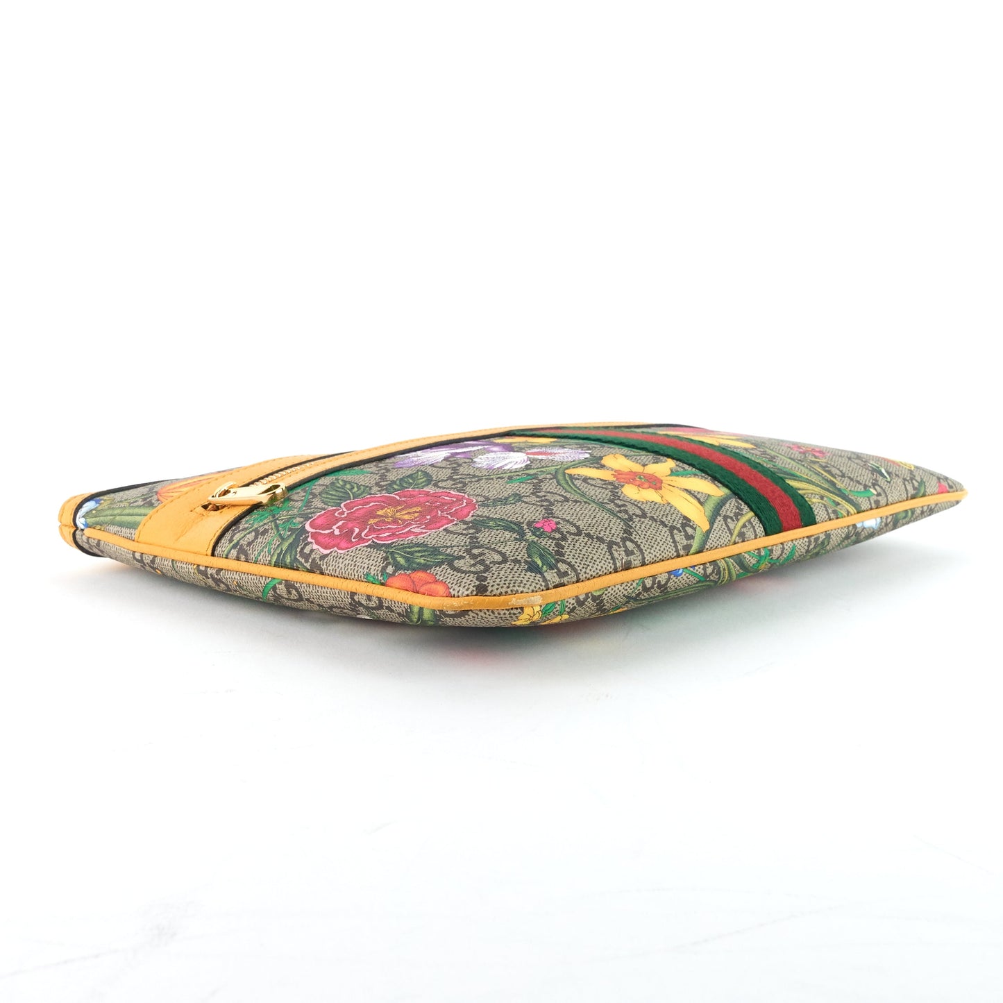 Gucci Ophidia Floral Supreme Clutch Bag Large