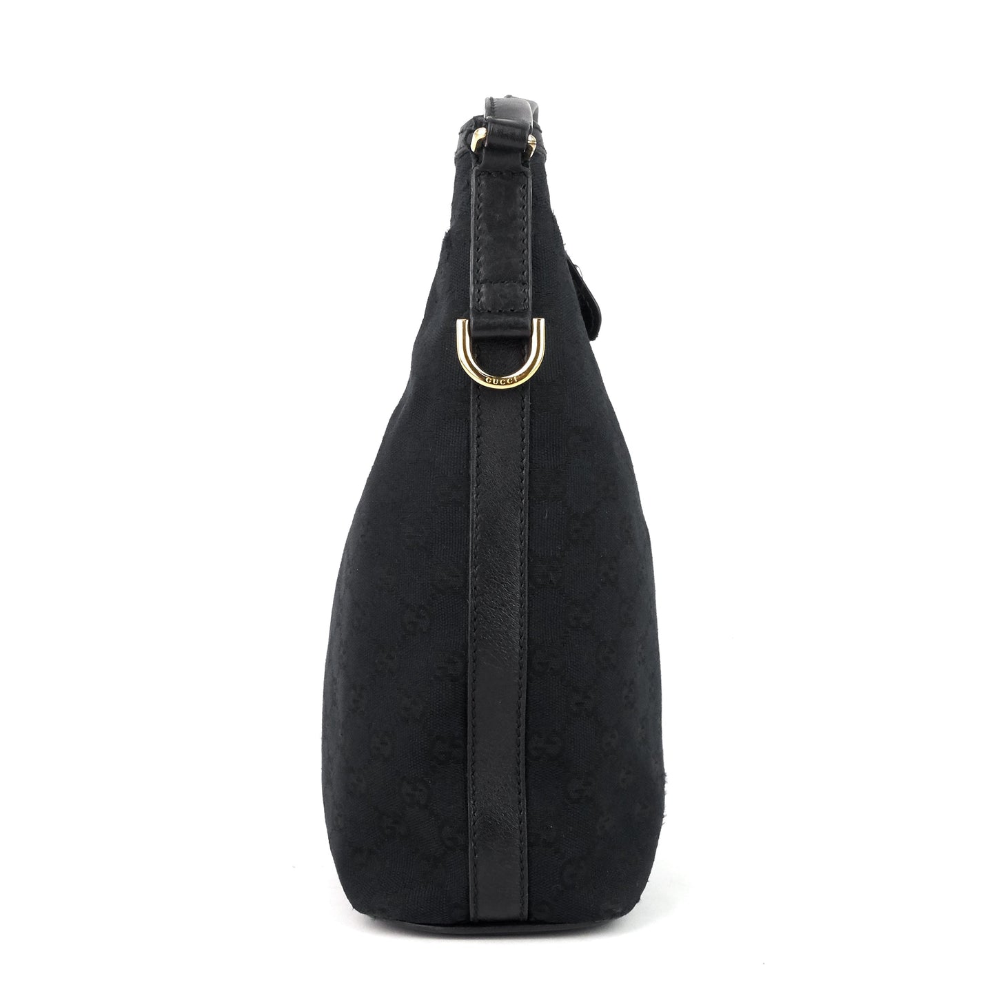 Gucci New Britt Hobo Bag Canvas Medium Travel Bag