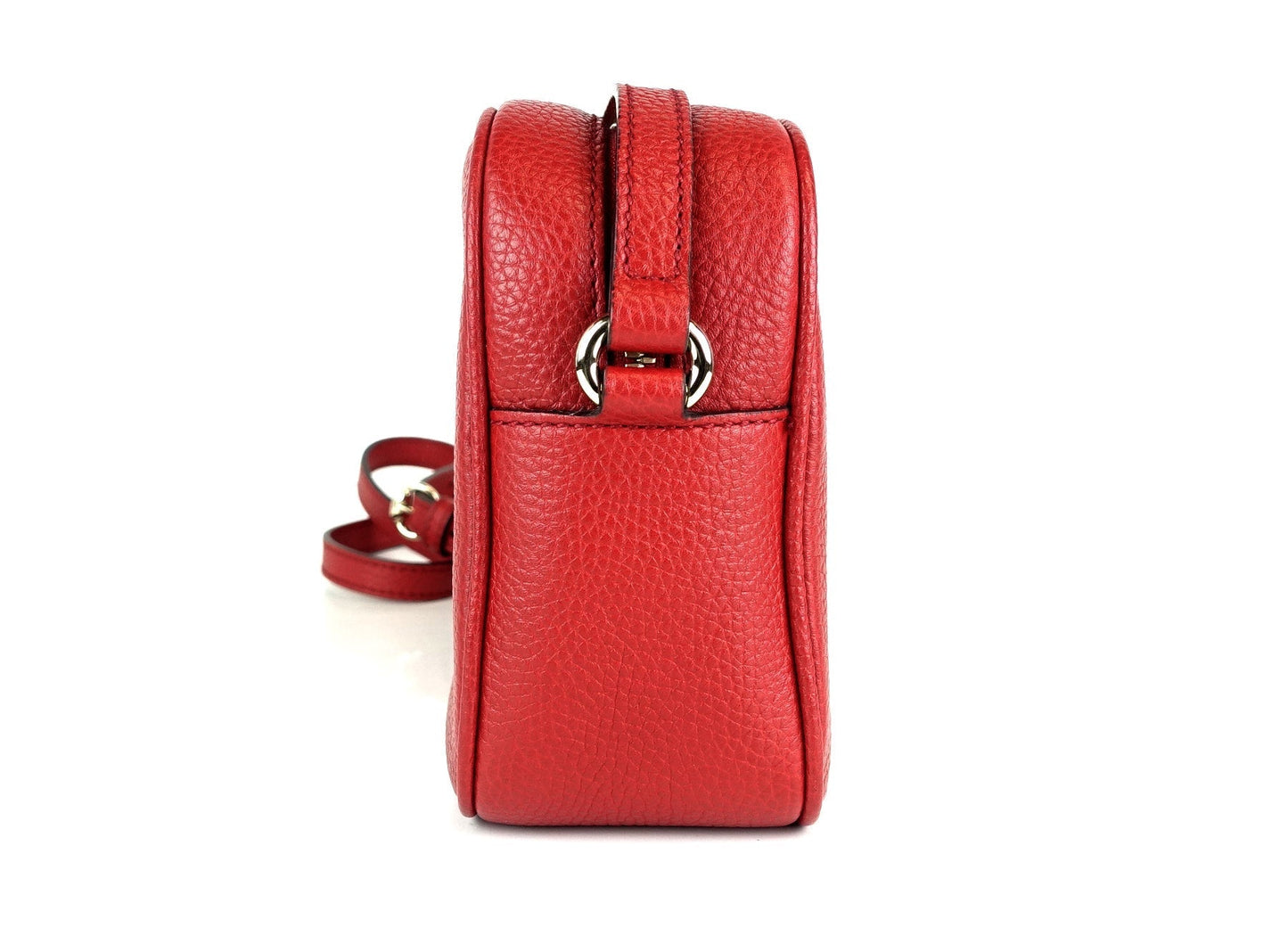 Gucci Soho Disco Grained Crossbody Bag Leather Small Shoulder Bag