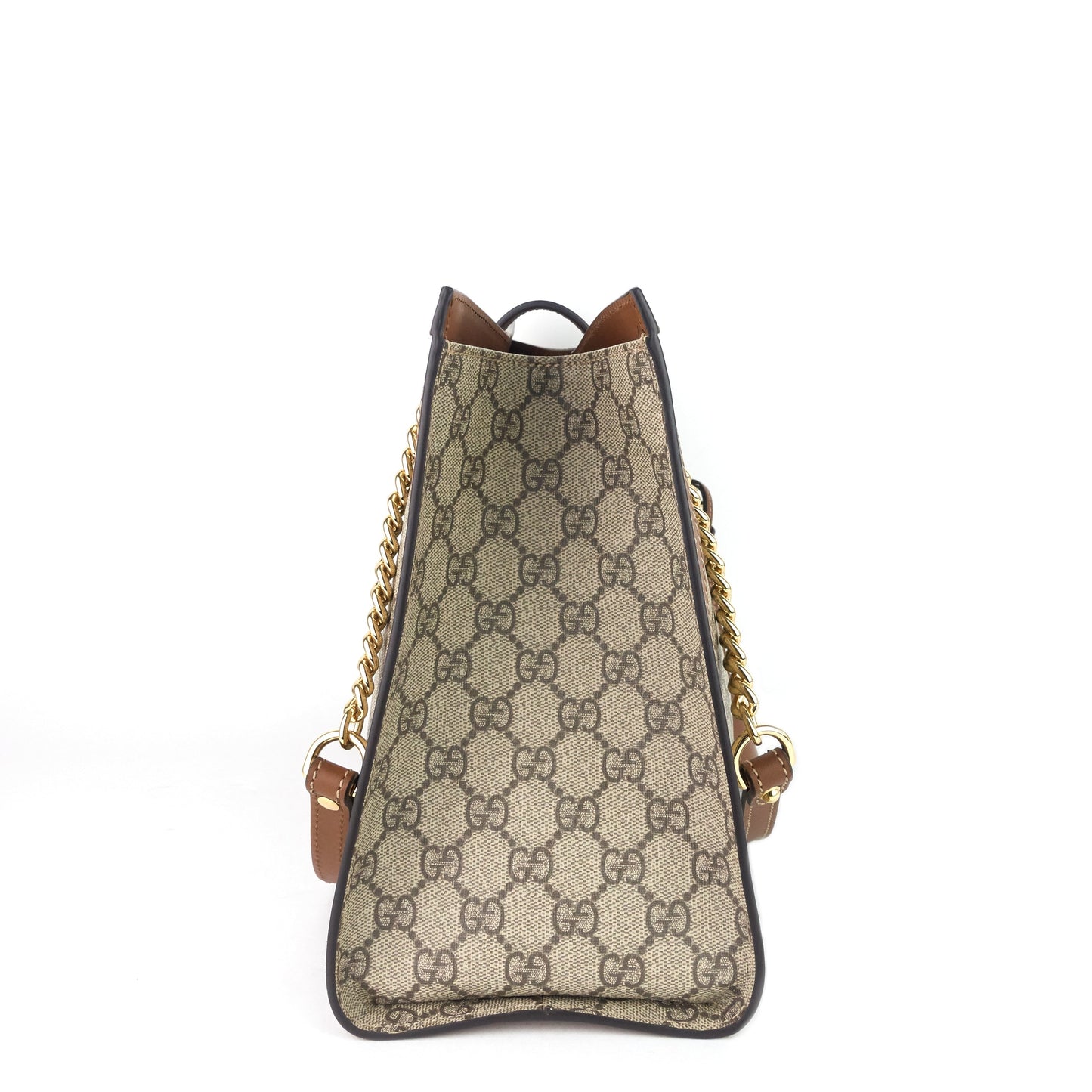 Gucci Padlock Supreme Shoulder Bag Canvas Medium