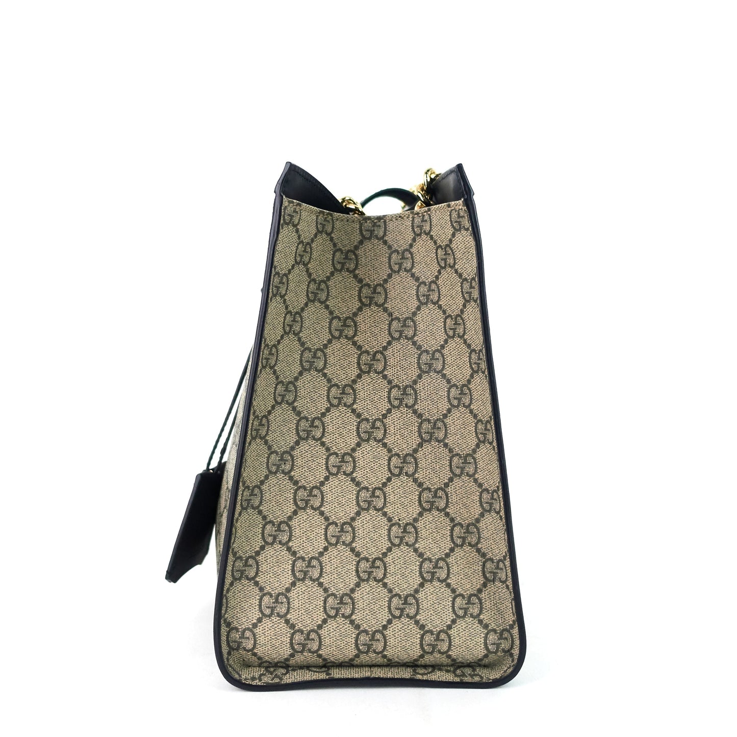 Gucci Supreme Padlock Shoulder Bag Canvas Medium