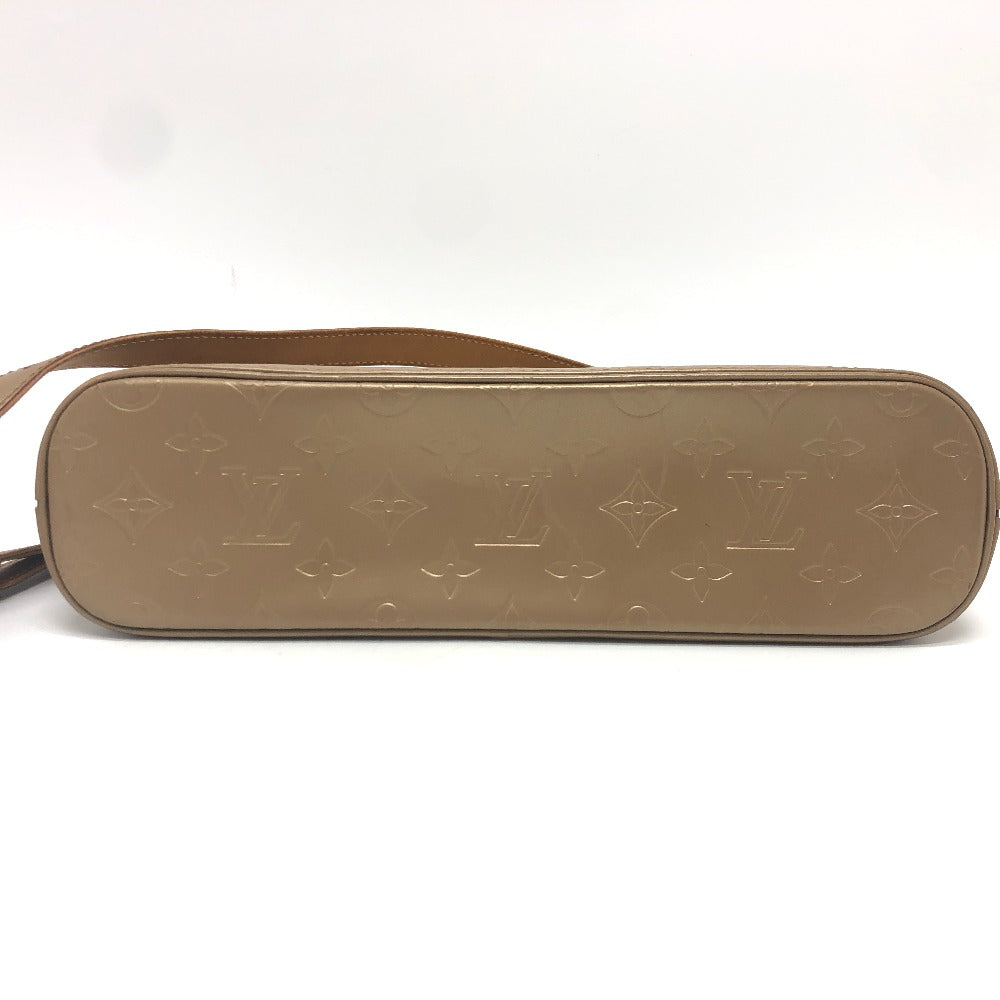 Louis Vuitton M55127 mat Alston Monogram Leather Beige Shoulder Bag